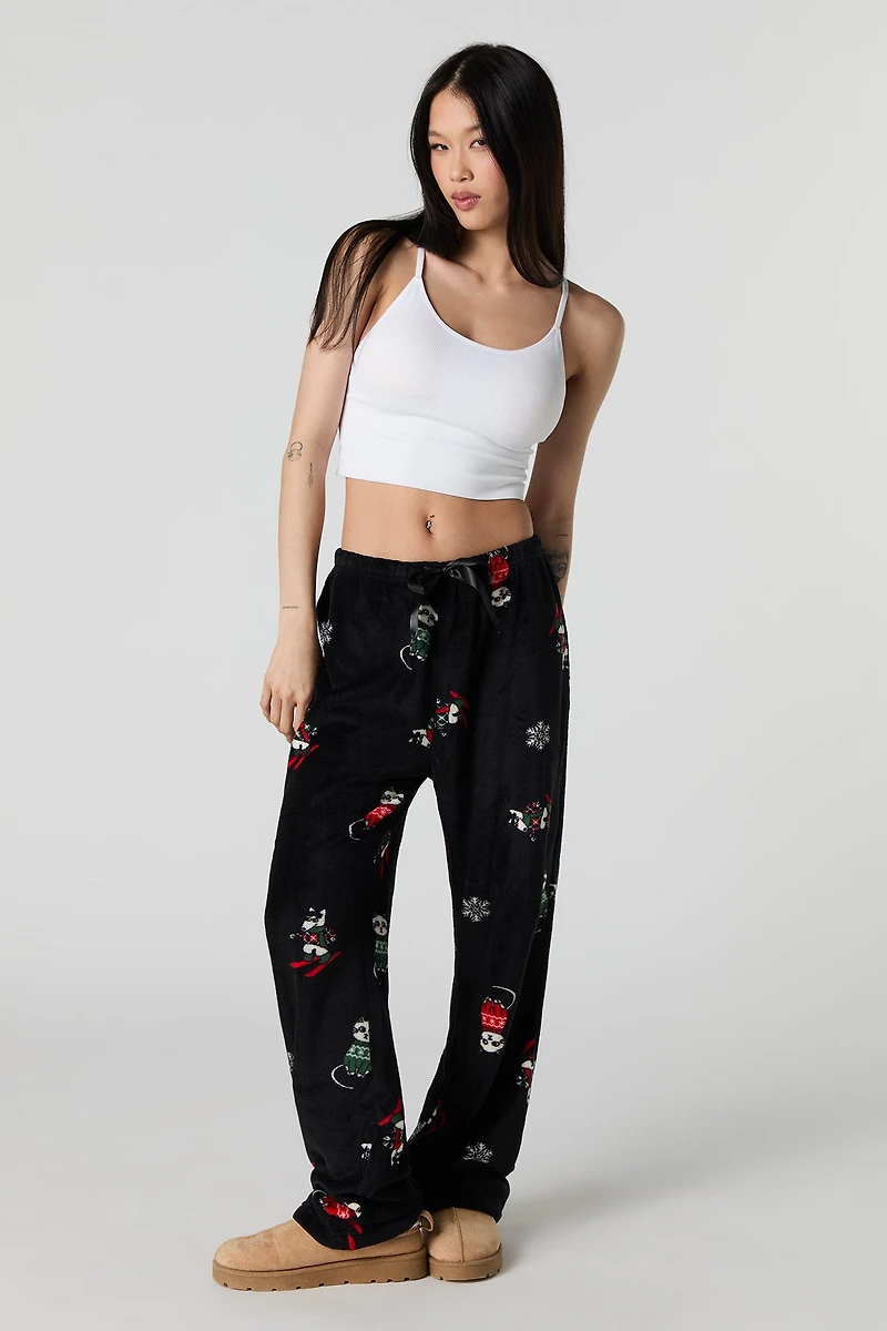 Christmas Plush Pajama Pant