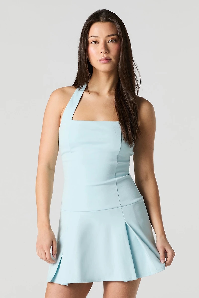 Halter Neck Mini Romper