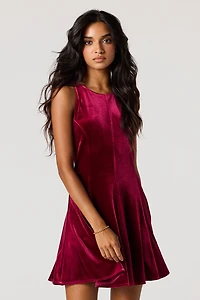 Velvet Mini Dress
