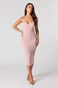 Sparkle Bodycon Midi Dress