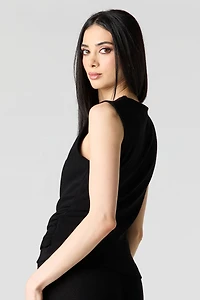 Metal Ring Wrap High Neck Tank