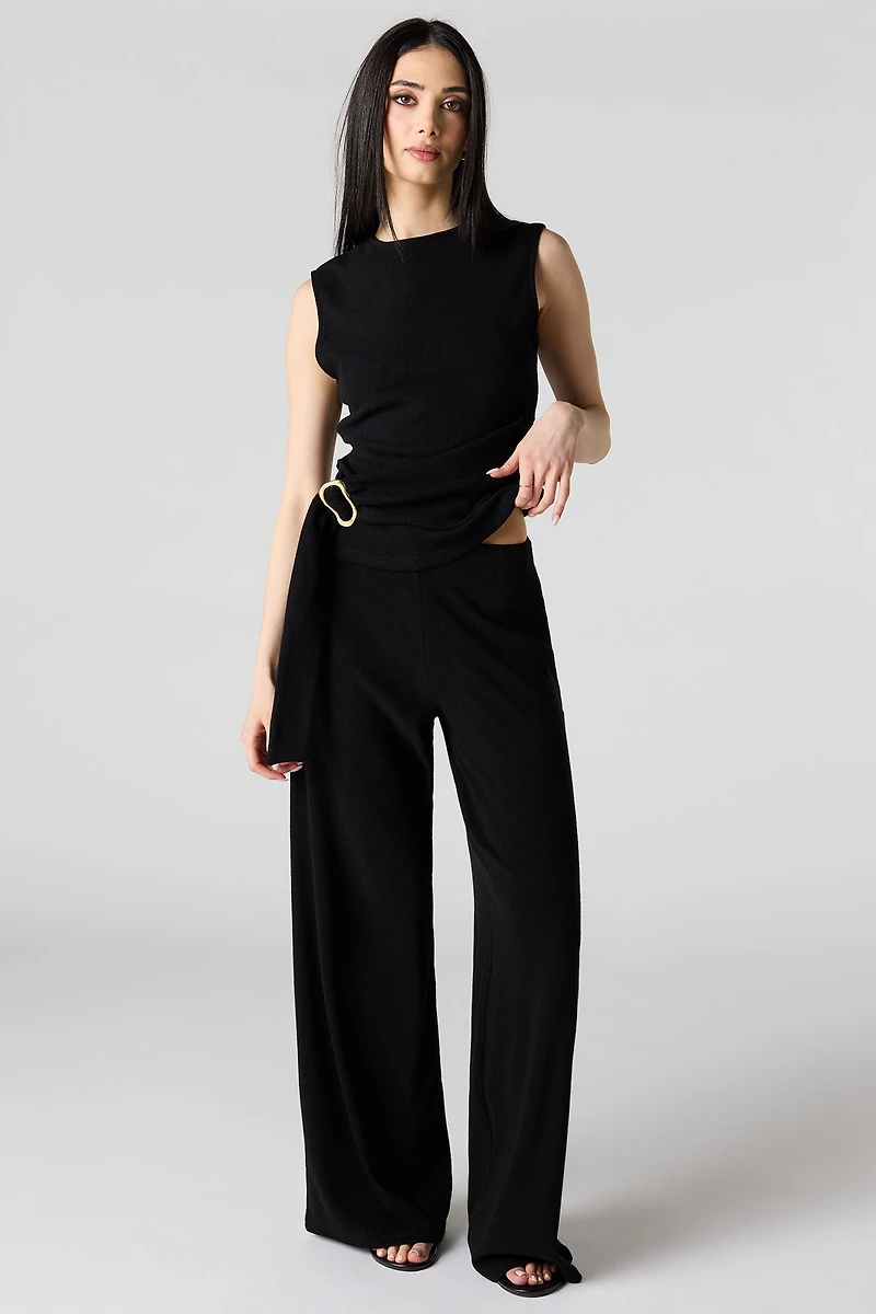 Metal Ring Wrap High Neck Tank