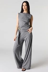 Metal Ring Wrap High Neck Tank