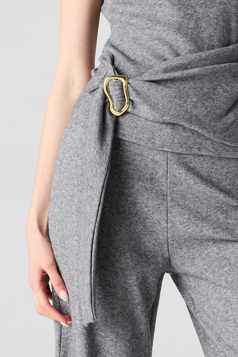 Metal Ring Wrap High Neck Tank