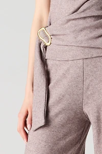 Metal Ring Wrap High Neck Tank