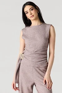 Metal Ring Wrap High Neck Tank