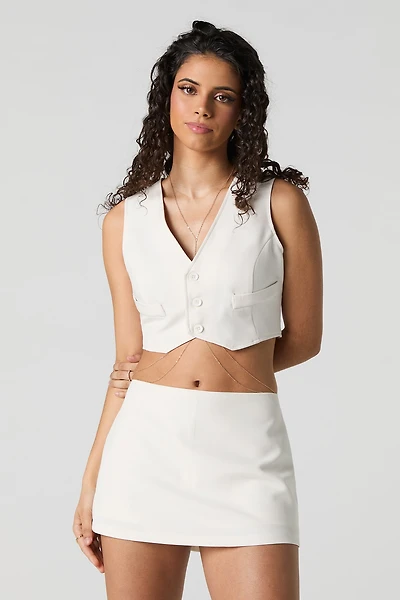 Cropped Vest