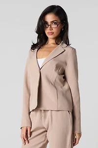 Blouson ajusté à un bouton
