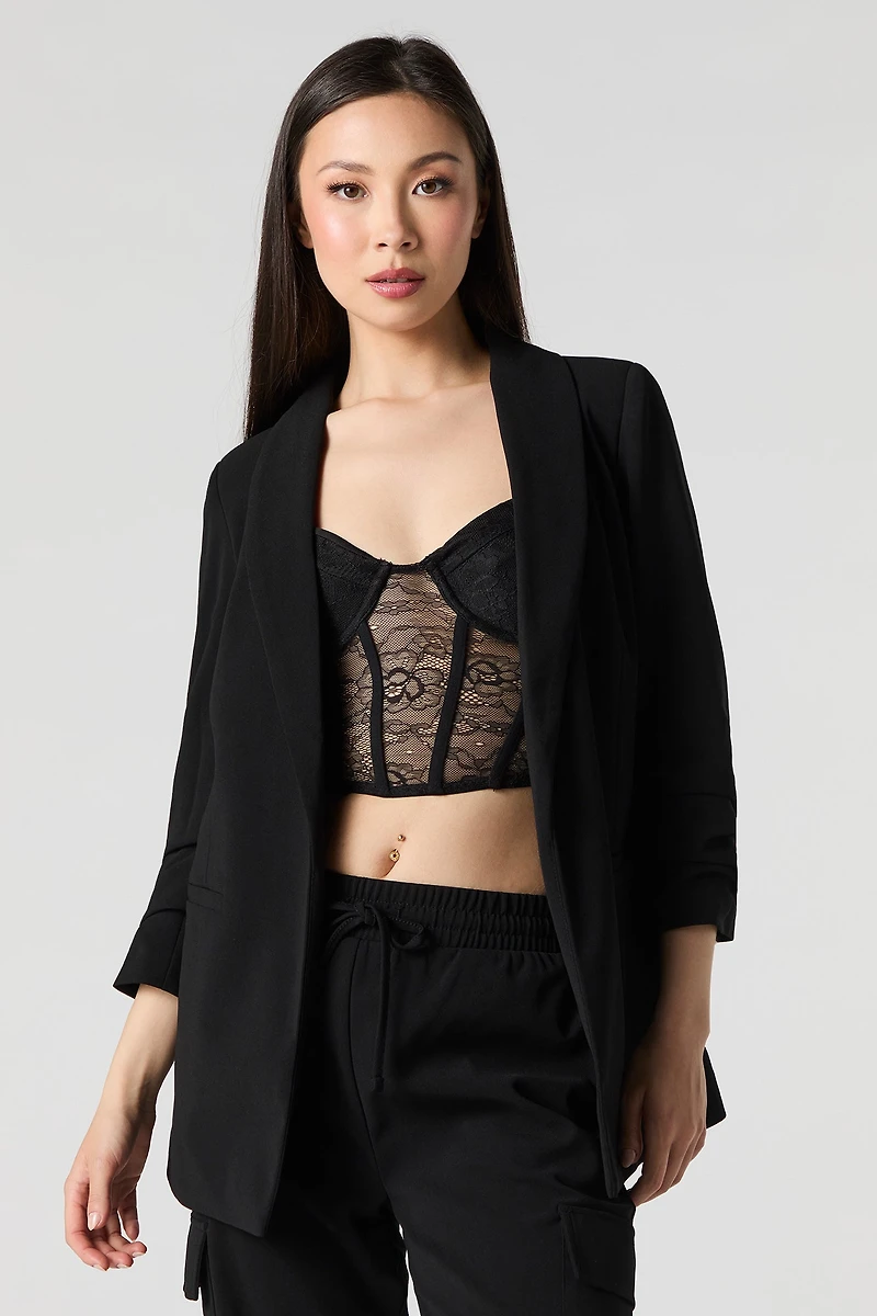 Blouson ouvert à l'avant