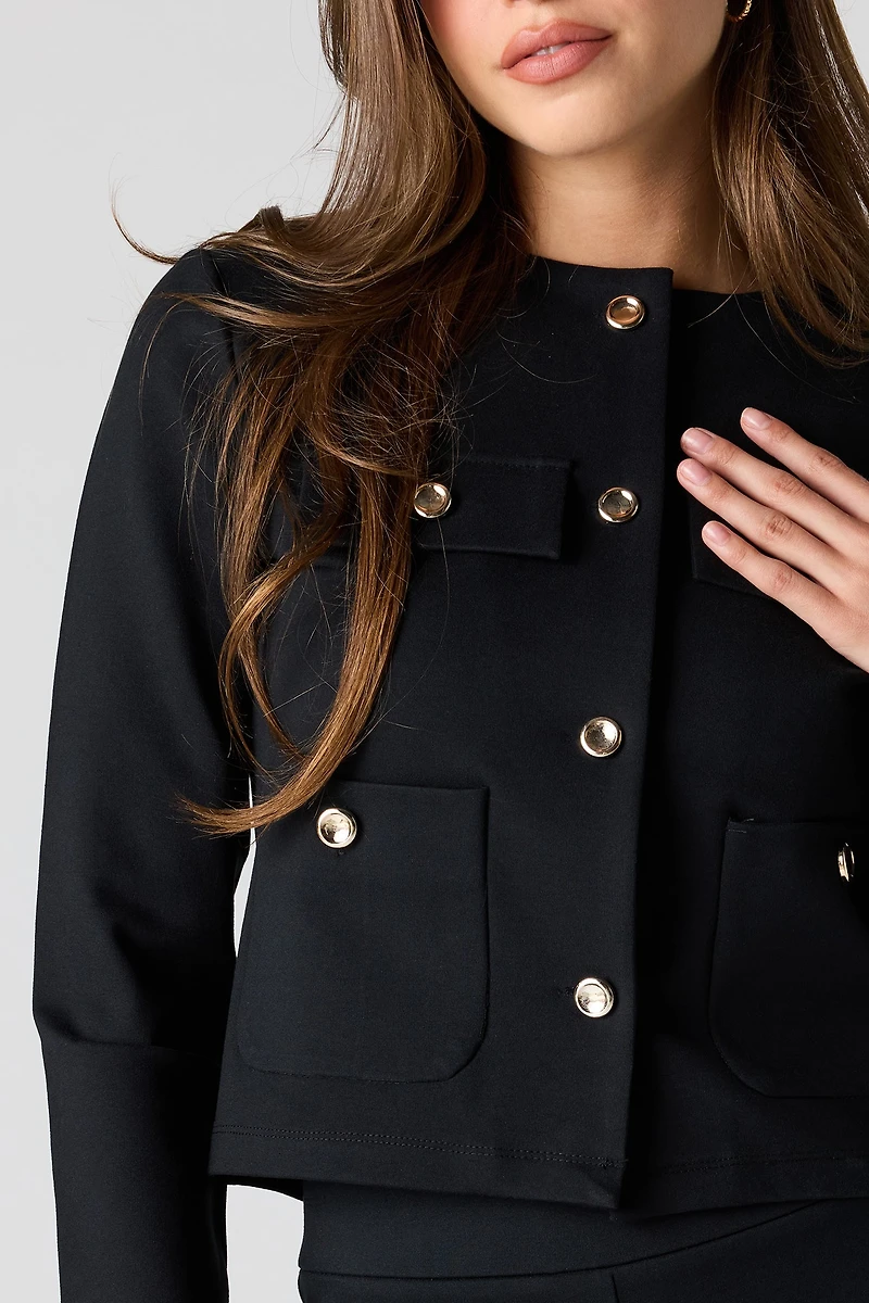 Button-Up Blazer
