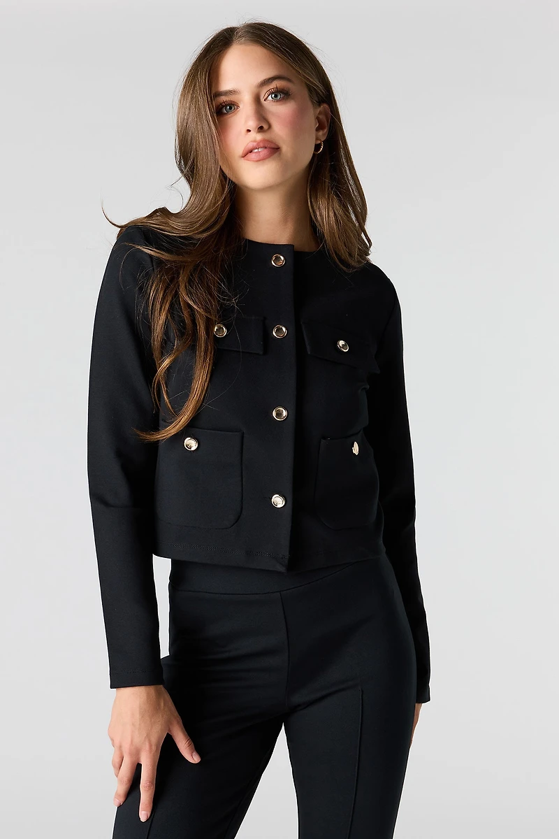 Button-Up Blazer