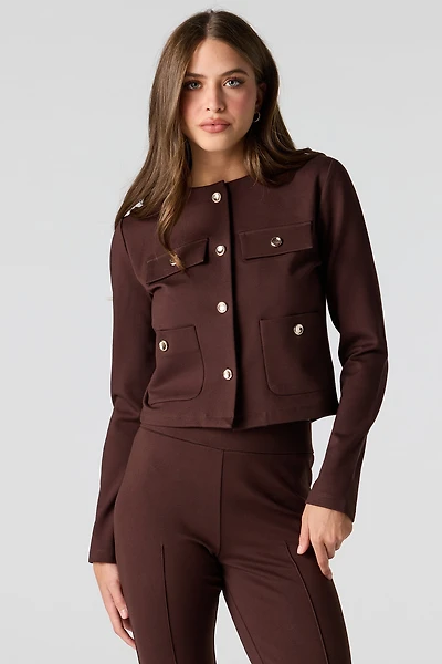 Blazer boutonné