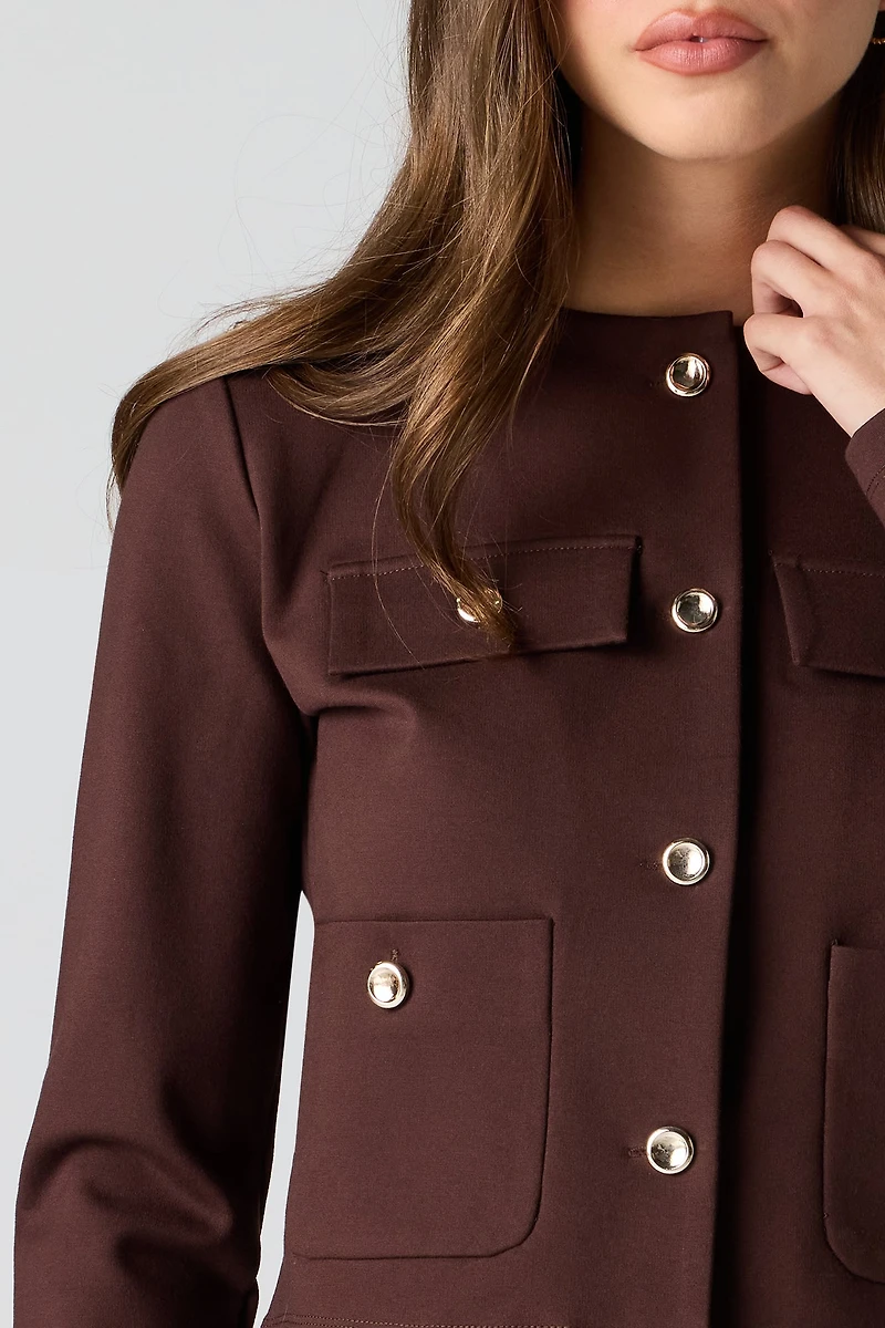 Button-Up Blazer