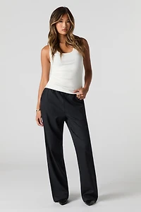 Camisole uni à col rond