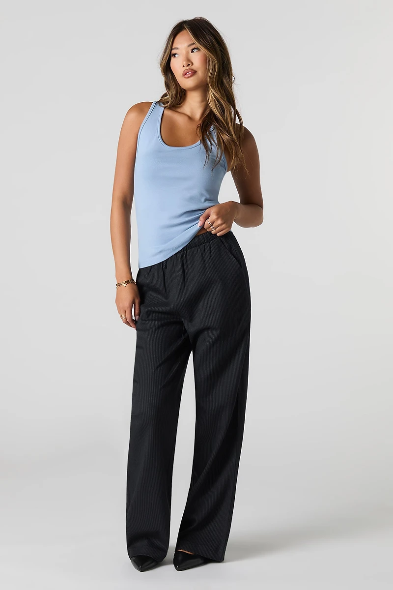 Camisole uni à col rond