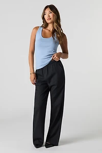 Camisole uni à col rond