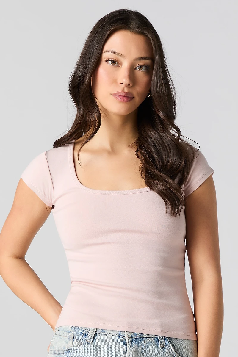 Square Neck T-Shirt