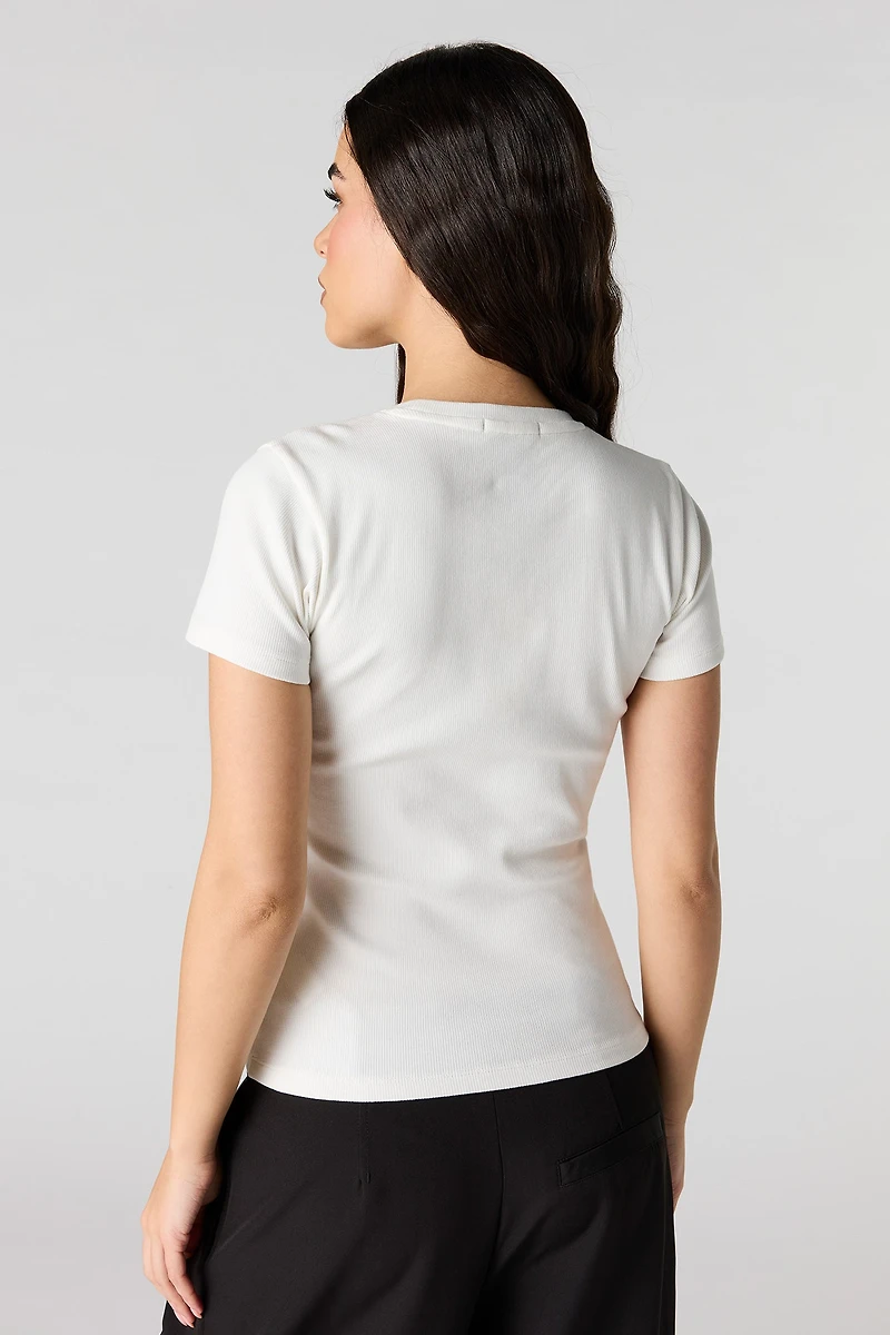 Ribbed T-Shirt