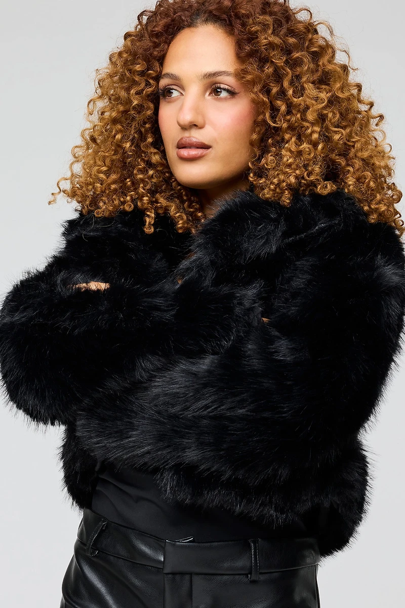 Faux Fur Jacket