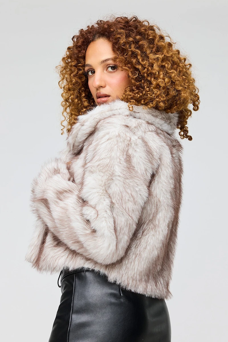 Faux Fur Jacket