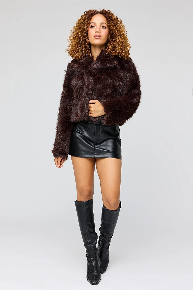 Faux Fur Jacket