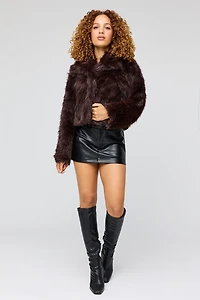 Faux Fur Jacket