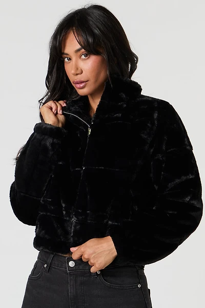 Faux Fur Jacket