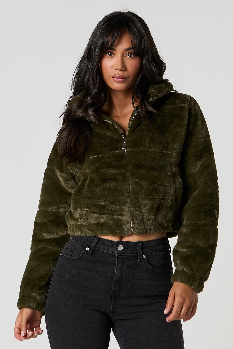 Faux Fur Jacket