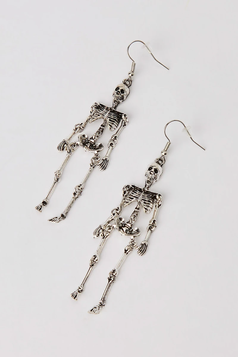 Boucles d'oreilles Squelettes