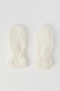 Gants en similifourrure