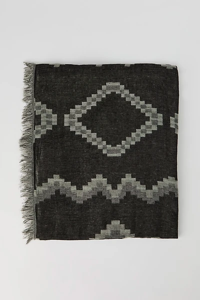 Aztec Knit Scarf