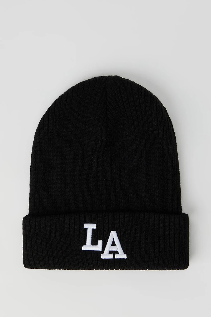 City Embroidered Beanie