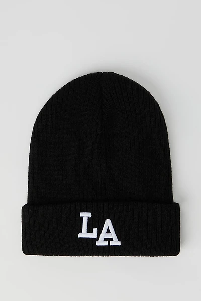 City Embroidered Beanie