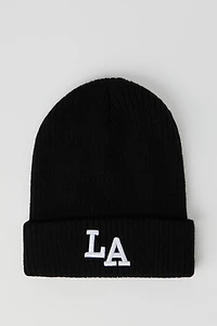City Embroidered Beanie