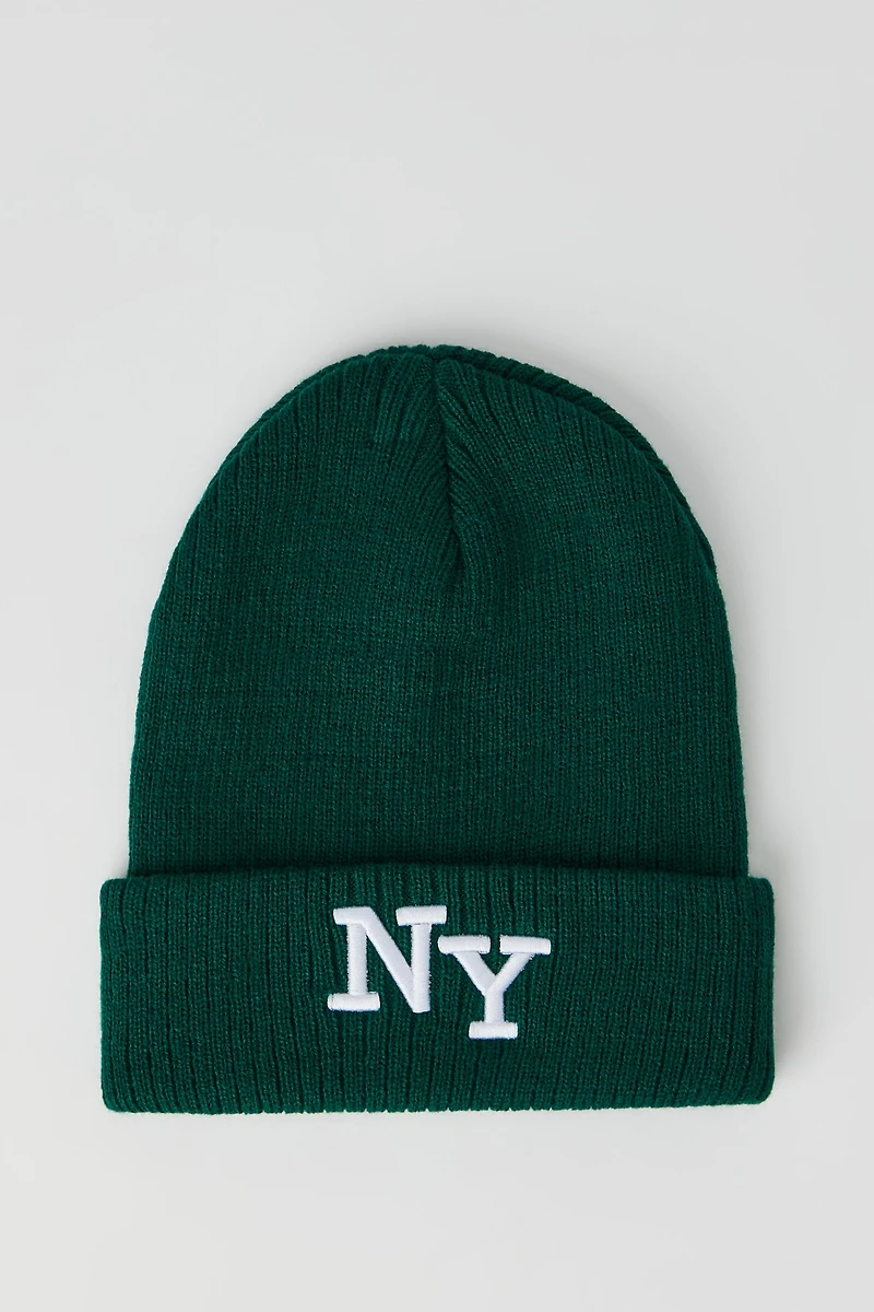 City Embroidered Beanie