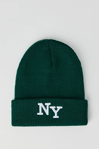 City Embroidered Beanie