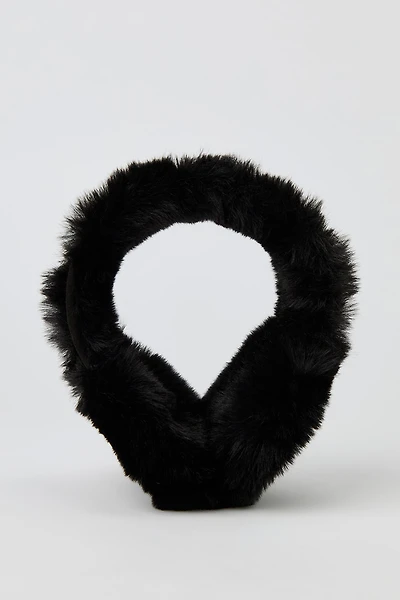 Fuzzy Suede Earmuffs