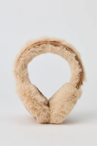 Protège-oreilles en similisuède pelucheux