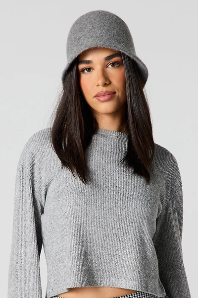 Fuzzy Bucket Hat
