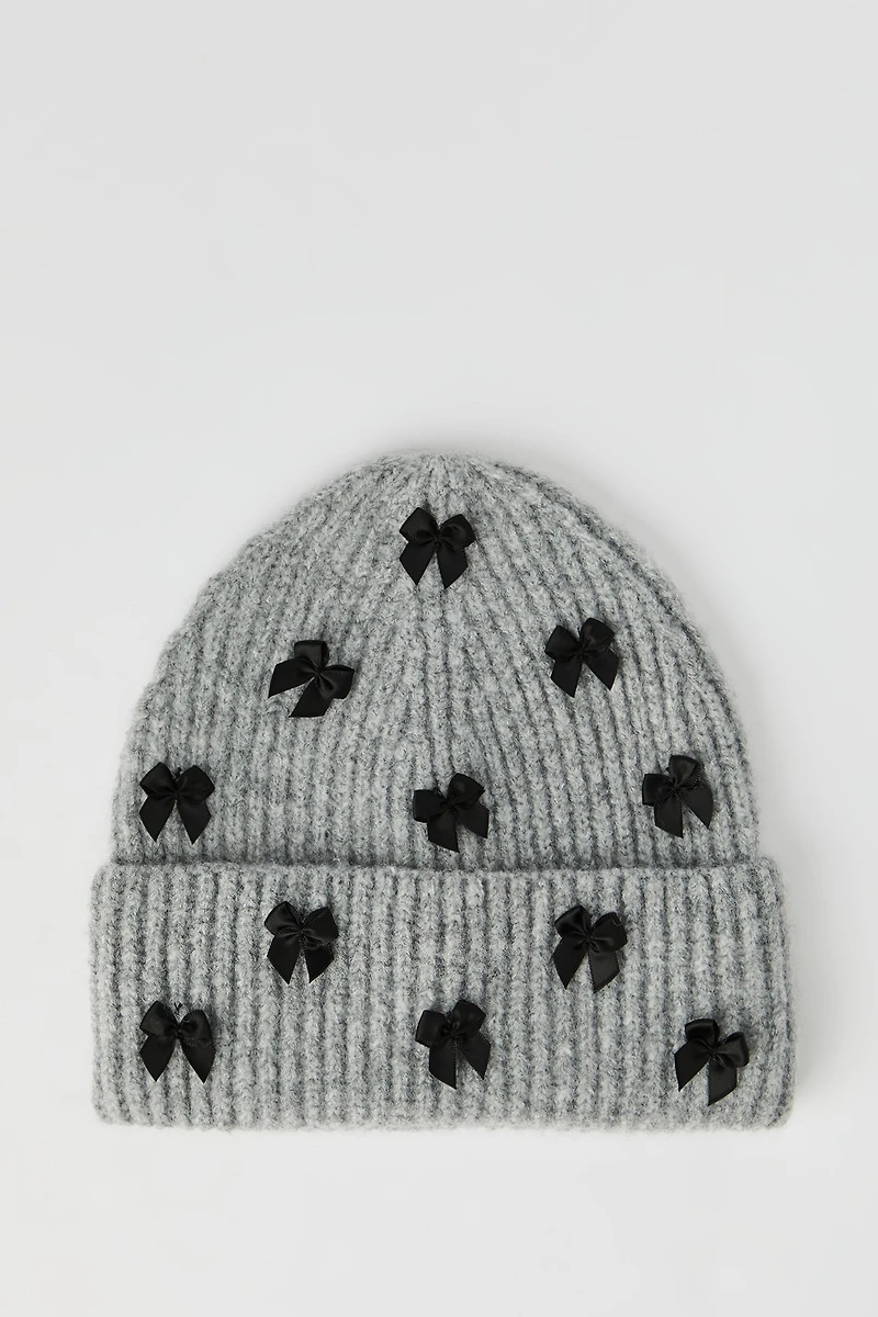 Mini Bow Beanie