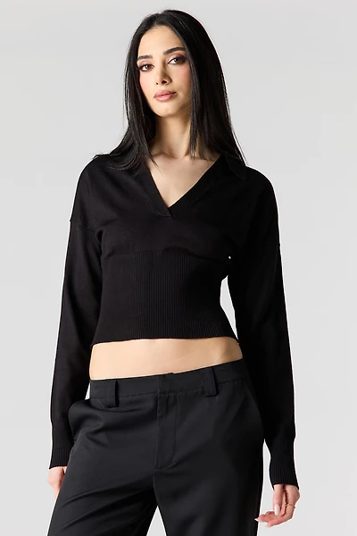 Johnny Collar Sweater