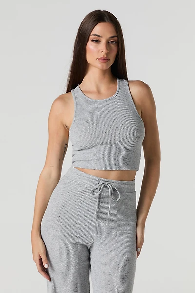 Ribbed Cropped Tank