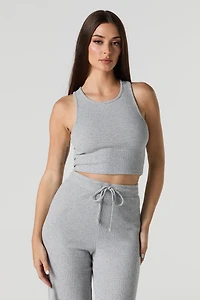 Ribbed Cropped Tank