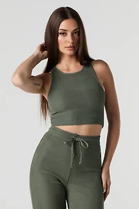 Ribbed Cropped Tank