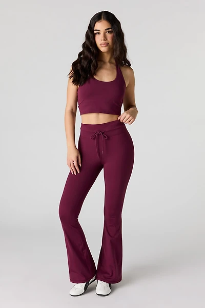 Pantalon Active doux à jambe évasée