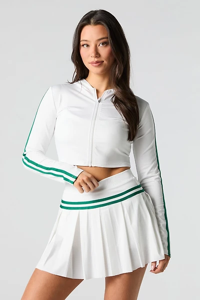 Jupe-short Active avec rayures contrastantes