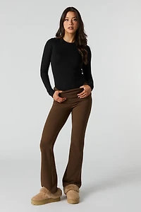 Pantalon Active doux à taille repliée