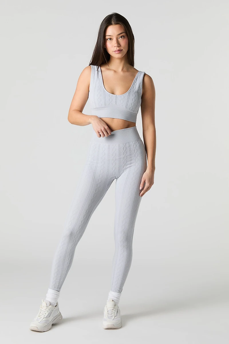 Active Seamless Textured Legging