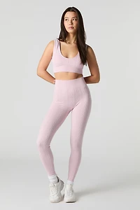 Legging texturé sans couture Active