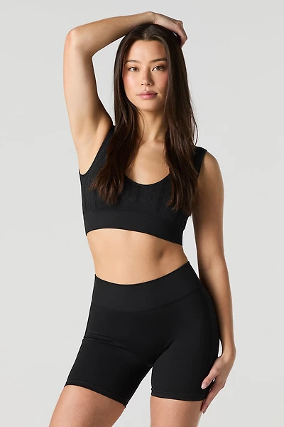 Active Seamless Textured Short